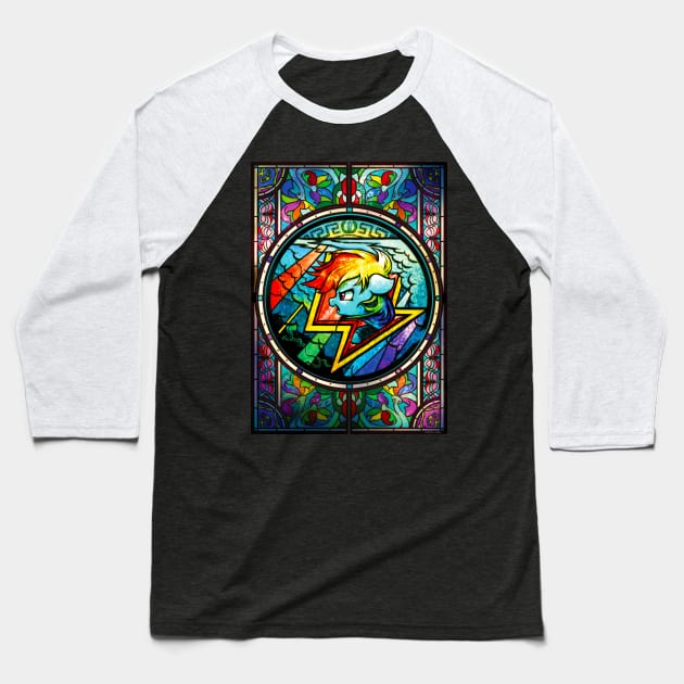 Altare Secretum: Rainbow Dash Baseball T-Shirt by Cigitia